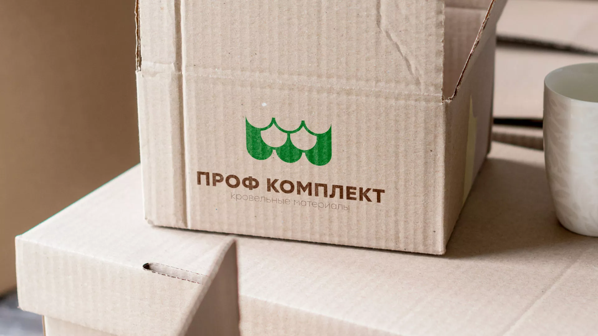 Создание логотипа компании «Проф Комплект» в Старой Руссе